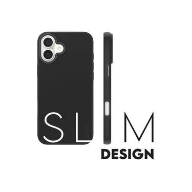 PanzerGlass CARE Fashionable Case for Apple iPhone 16 Plus- Black